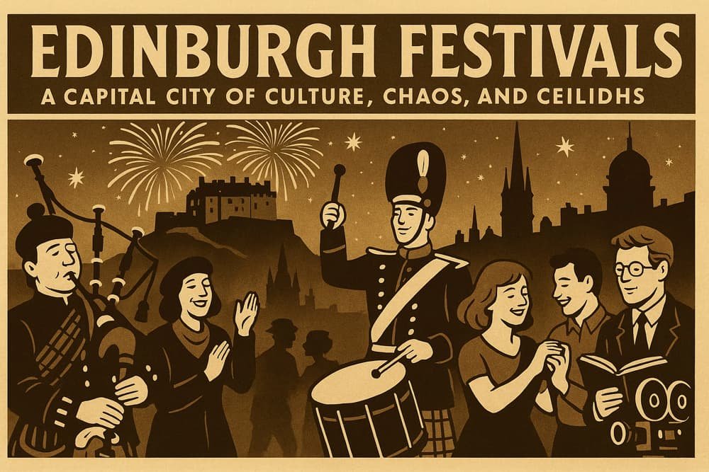 Edinburgh Festivals - graphic