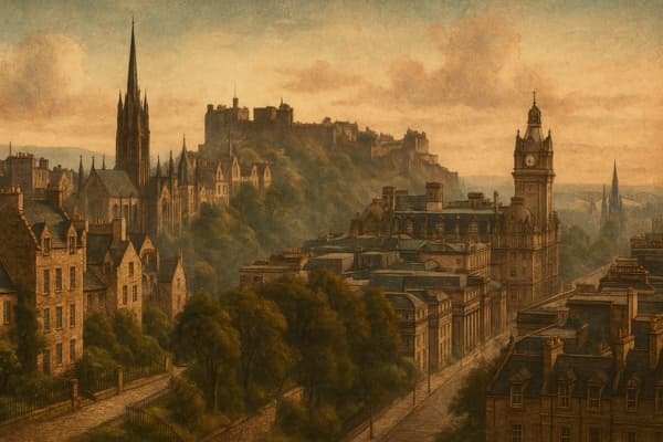 Edinburgh World Heritage Site - graphic