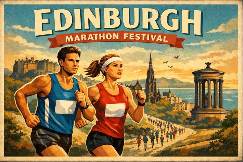 Edinburgh Marathon Festival graphic
