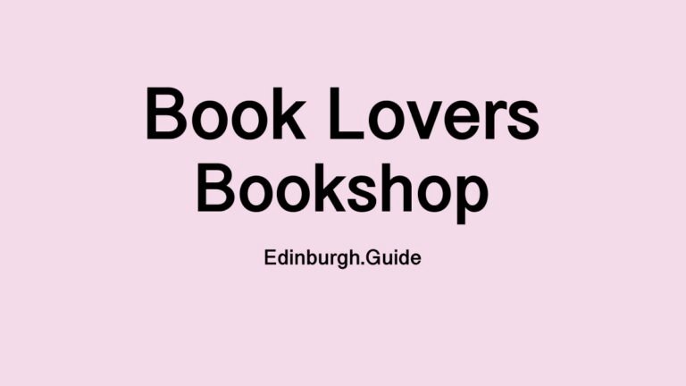 Book Lovers Bookshop