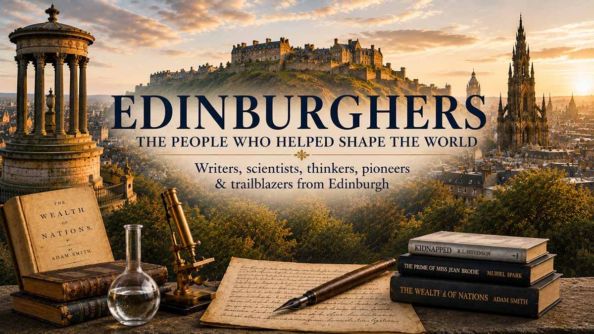 Edinburghers - people from Scotland's capital who changed the world.