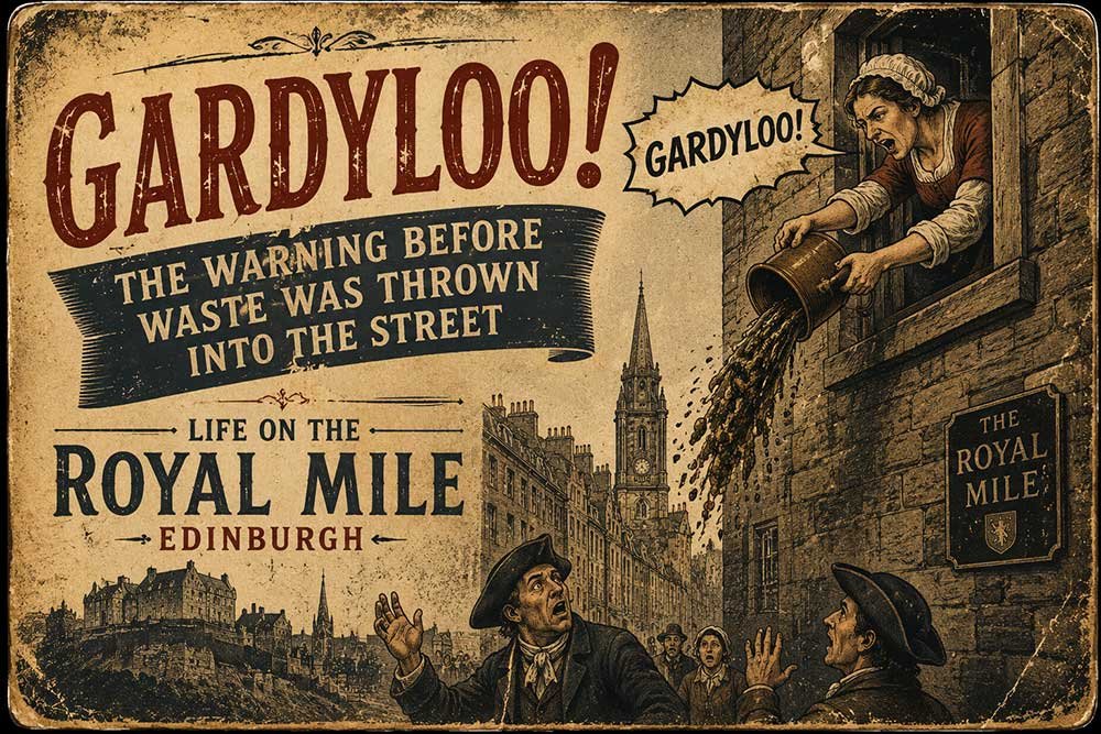 Gardyloo - the warning cry of Old Edinburgh.