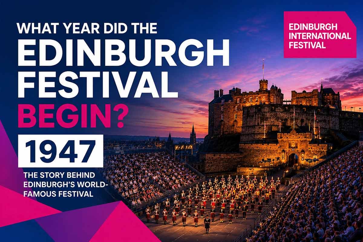 What Year Did the Edinburgh Festival Begin?