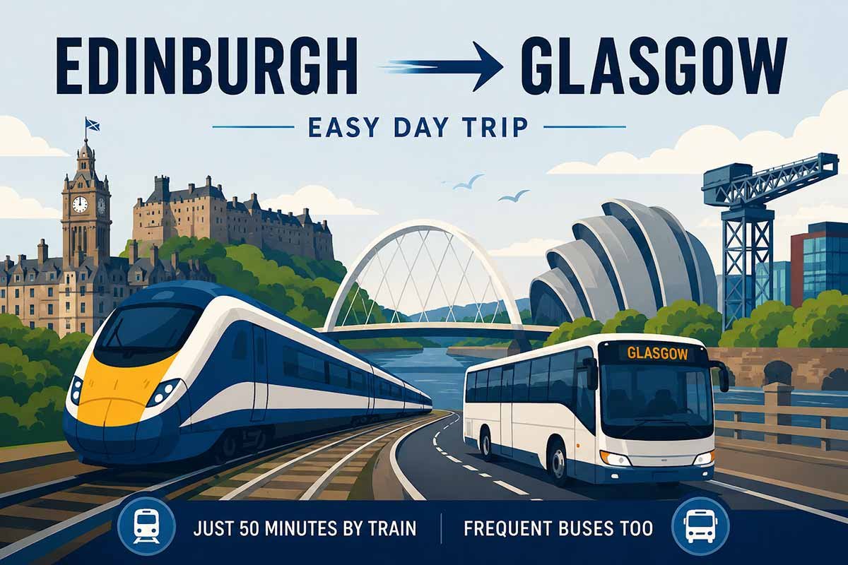 Visit Glasgow on a Day Trip from Edinburgh