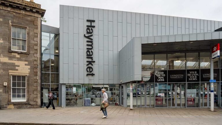 Edinburgh Haymarket Train Station