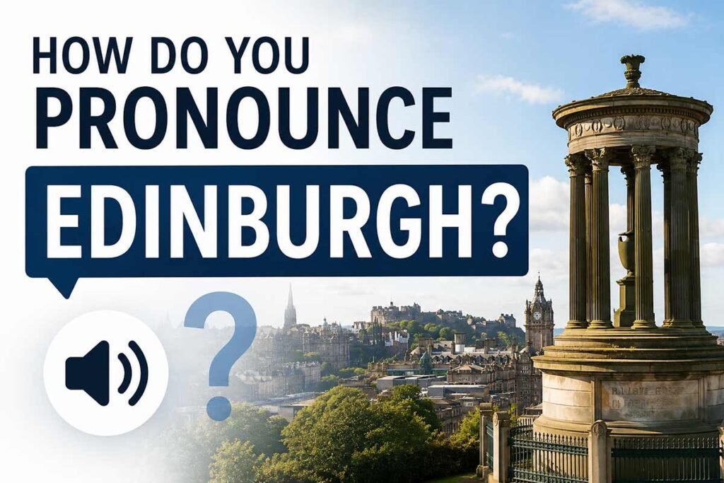 How do you pronounce Edinburgh