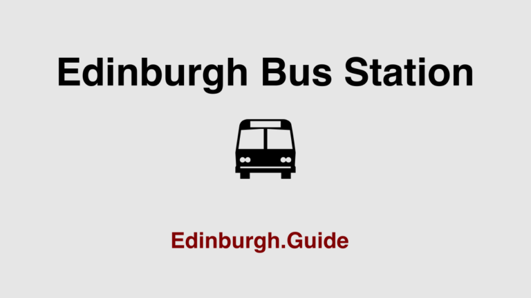 Edinburgh Bus Station